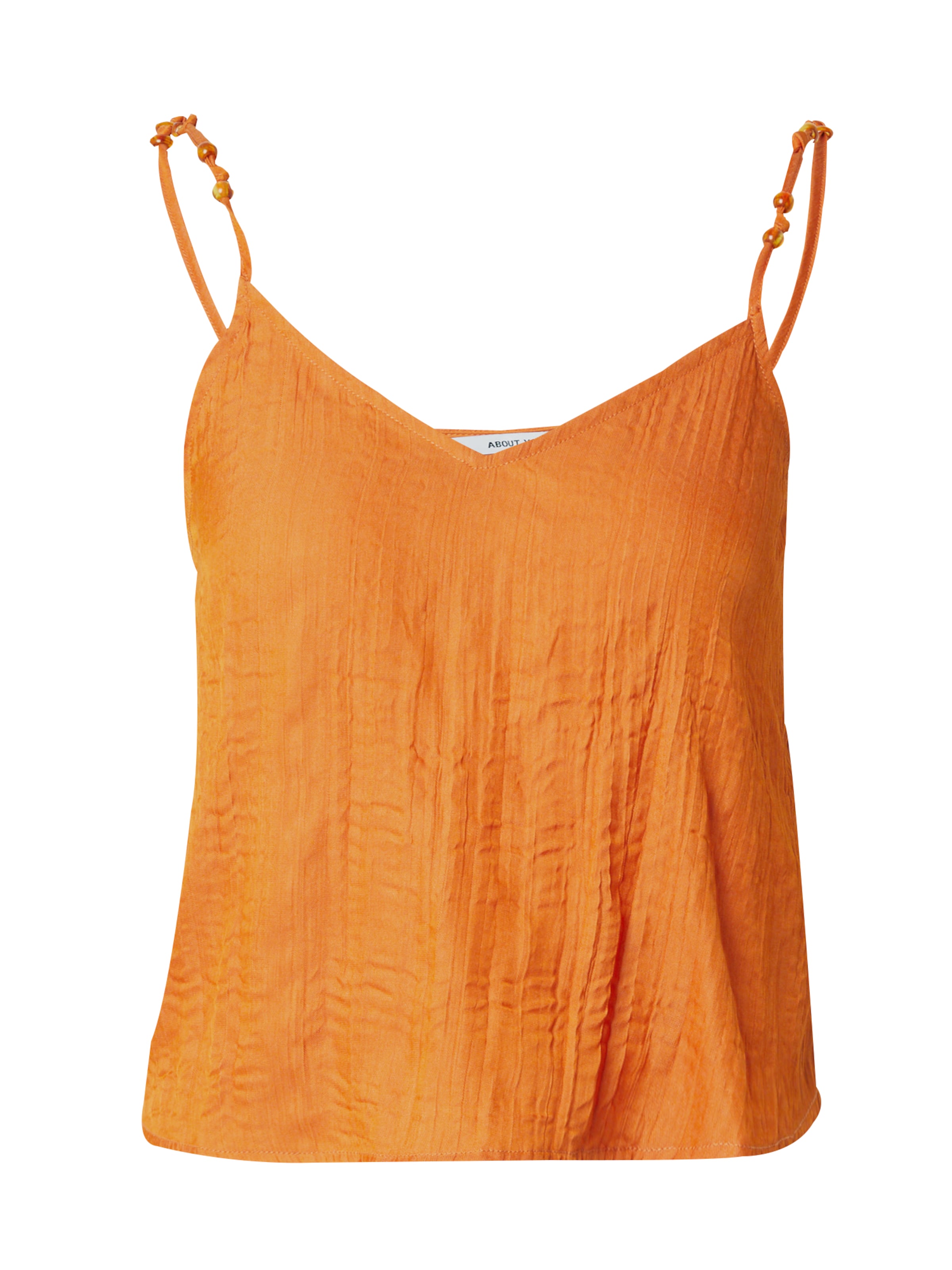 ABOUT YOU Top 'Flora' in Orange: front