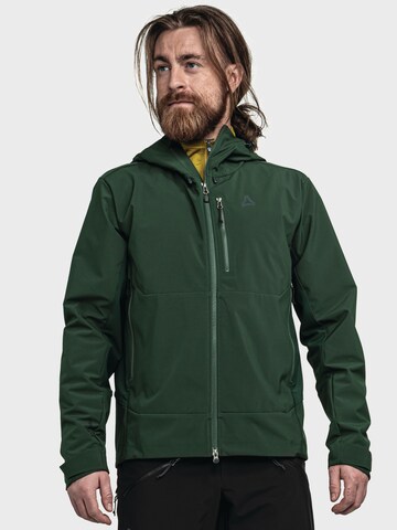 Schöffel Outdoor jacket 'Mountain' in Green: front