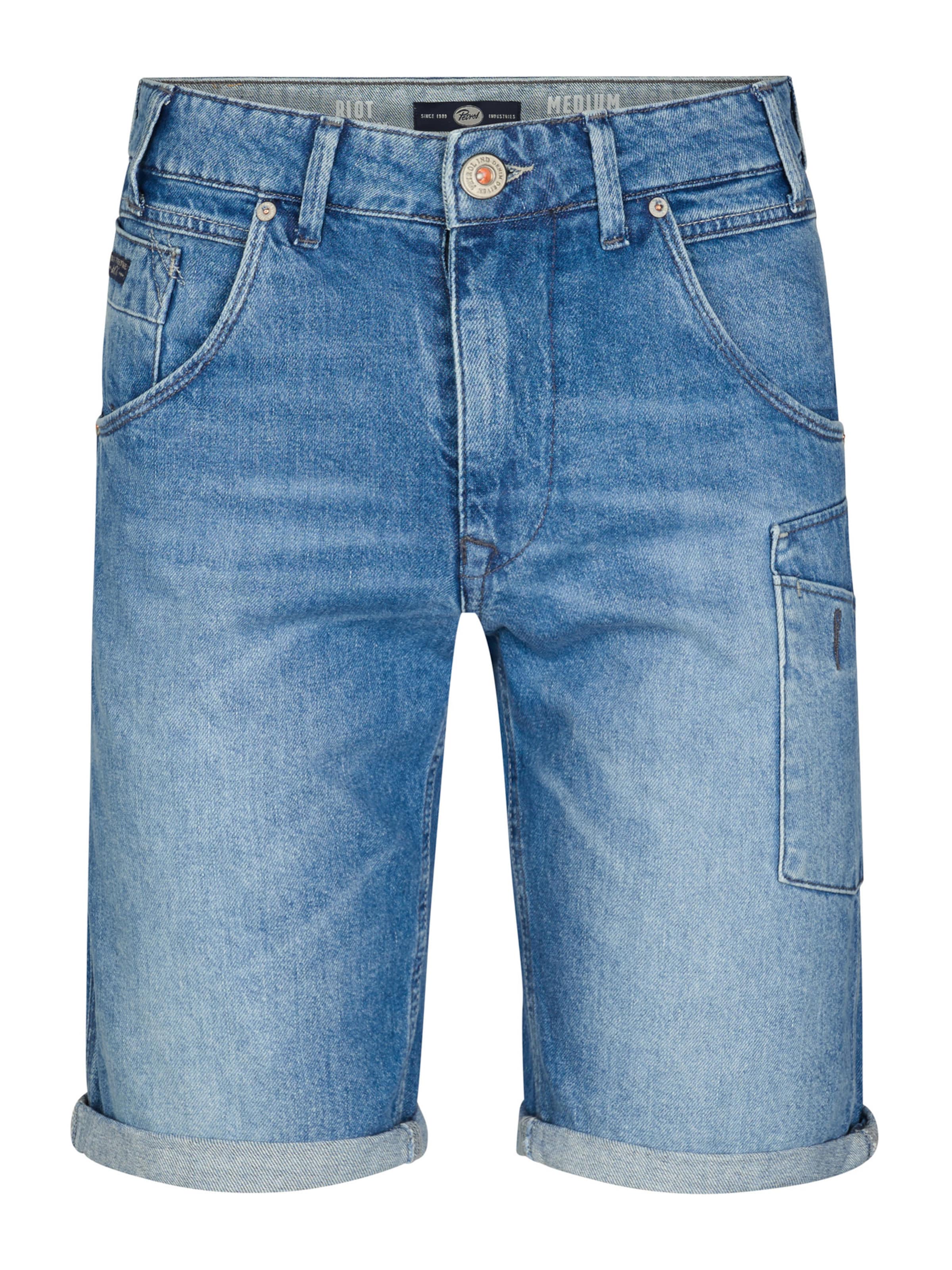 Petrol Industries Regular Jeans i blå: framsida