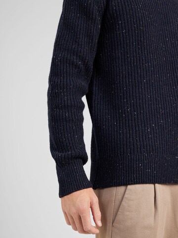 SELECTED HOMME Pullover 'Land' in Blau