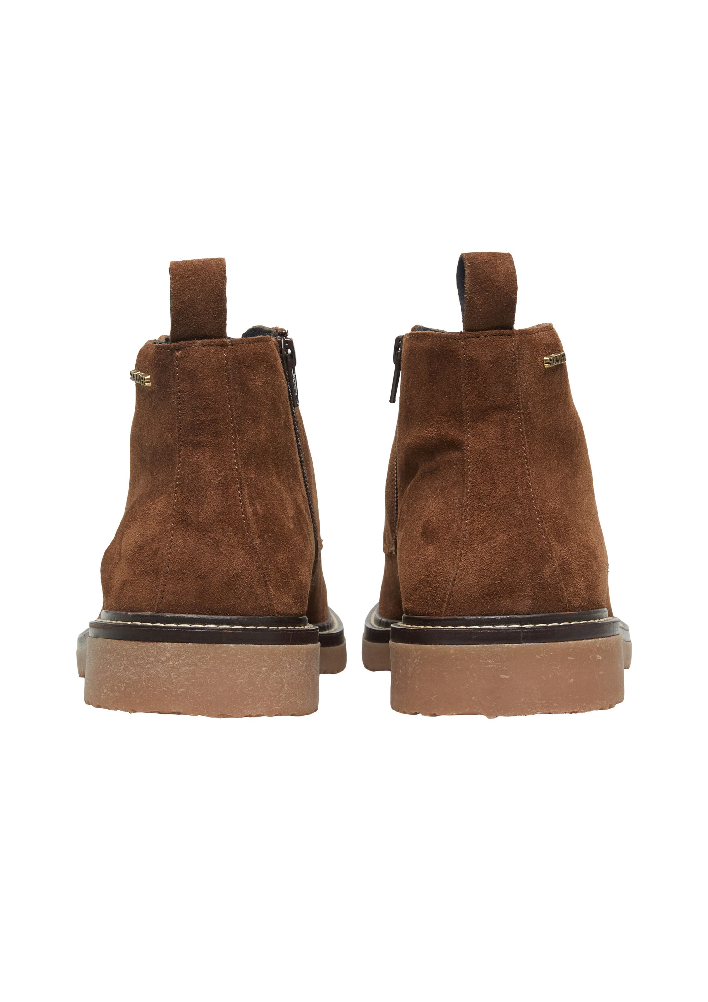 s.Oliver Lace-up boots in Brown