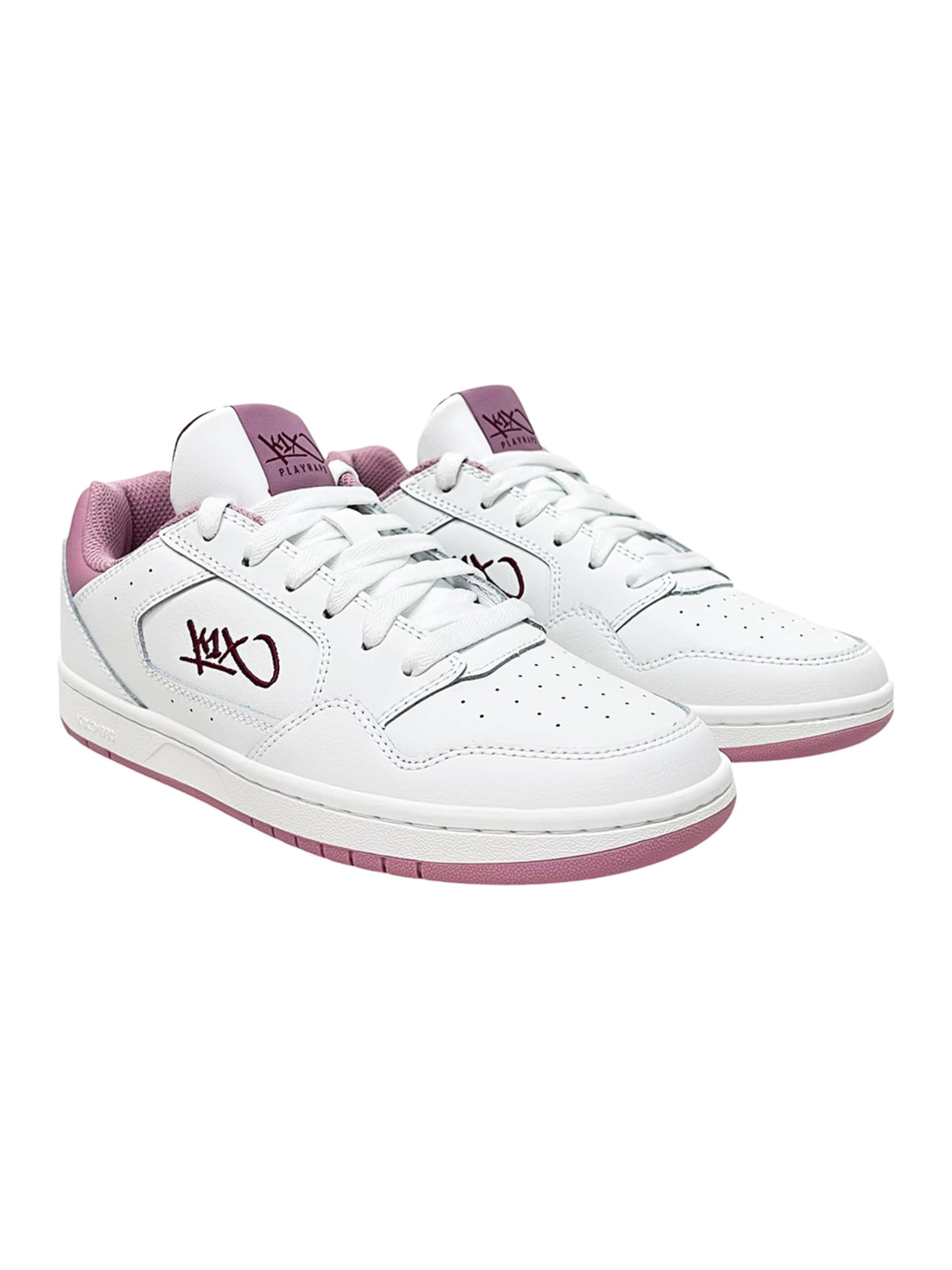 K1X Running Shoes 'Sneaker Sweep Low BI' in Purple: front