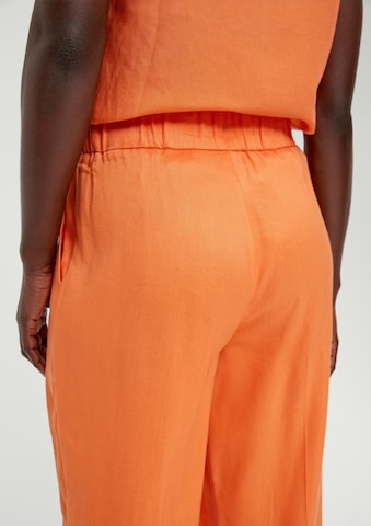 s.Oliver BLACK LABEL Regular Hose in Orange