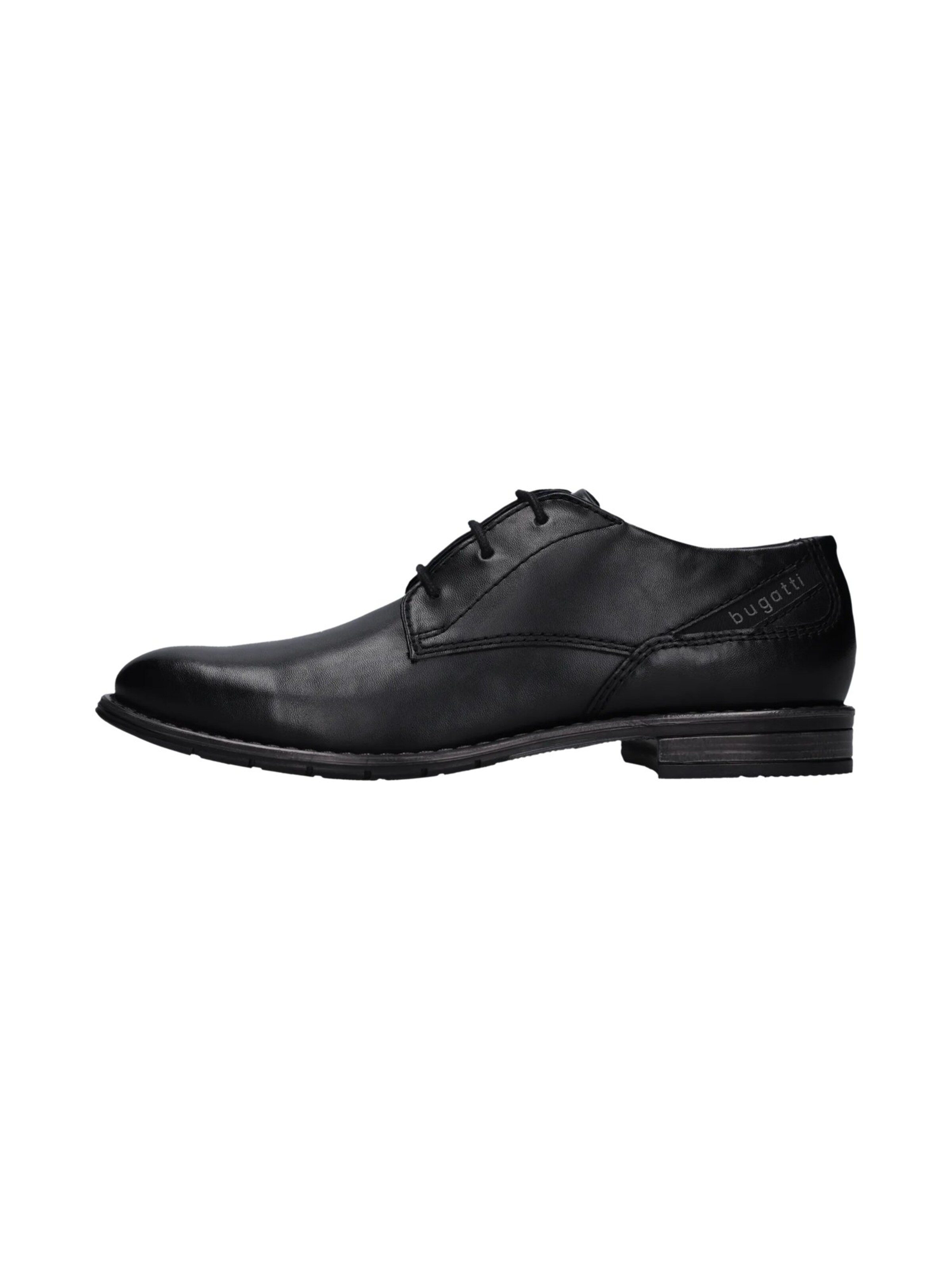 Chaussure à lacets bugatti en noir