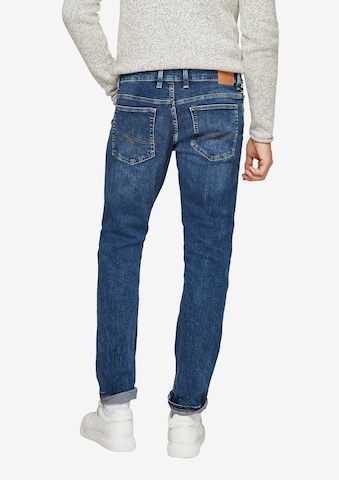 Slimfit Jeans 'RICK' de la QS pe albastru