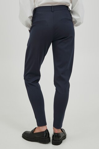 ICHI Slim fit Pants 'IHKATE' in Black