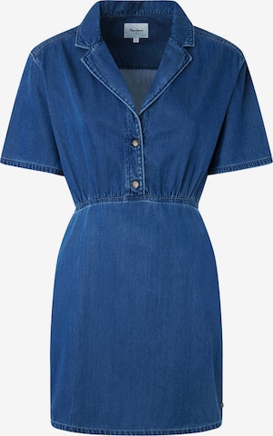 Pepe Jeans Shirt Dress 'CHERYL' in Blue: front