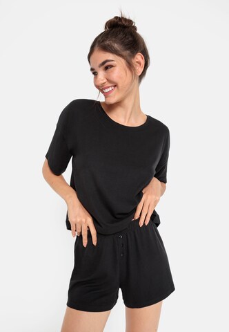 Shorty LSCN by LASCANA en noir : devant