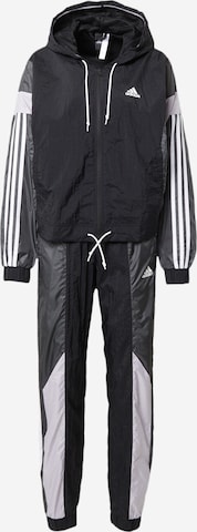 ADIDAS SPORTSWEAR Tracksuit 'Gametime' in Black: front