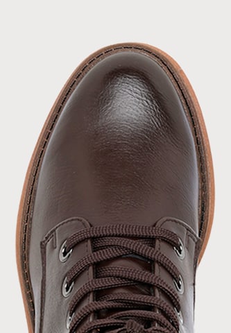 MARCO TOZZI Lace-Up Ankle Boots in Brown