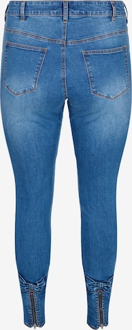 Zizzi Skinny Jeans 'Amy' in Blau