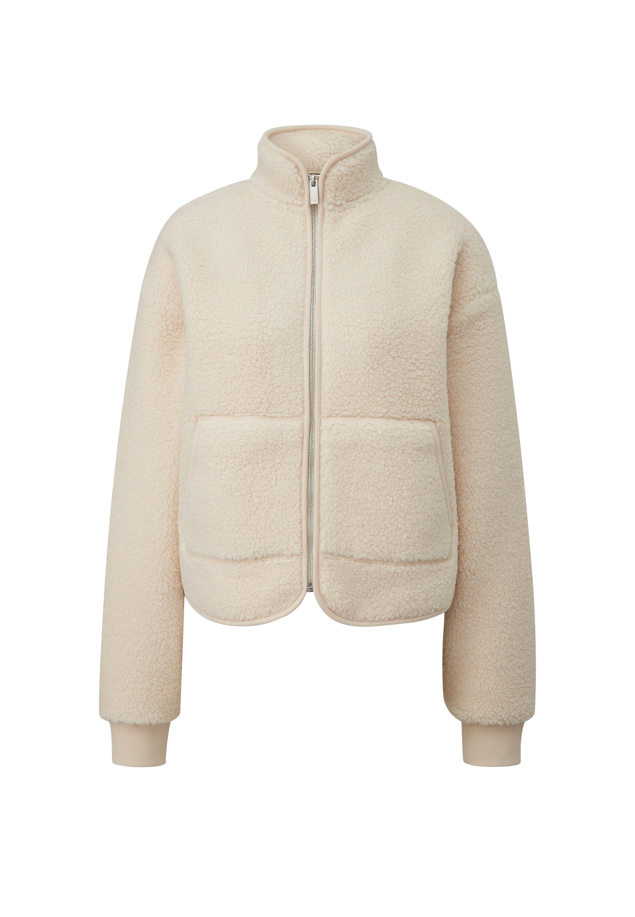 QS Between-Season Jacket in Beige: front