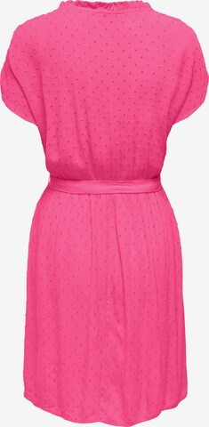 JDY Платье 'LIMA' в Ярко-розовый