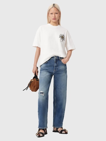 AllSaints T-shirt 'PETAL ETTA' i vit