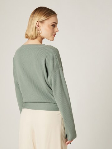 Guido Maria Kretschmer Women Pullover 'Theres' i grøn: tilbage