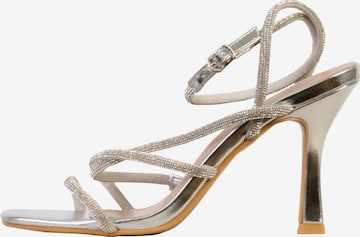 Joia Sandals 'Sandalen mit Absatz' in Grey: front