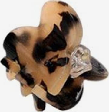 Ornement pour cheveux 'SOHO Hara Mini Hair Clip - Light Tortoise' soho Hair accesoires en mélange de couleurs : devant