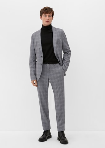 Coupe regular Veste de costume s.Oliver BLACK LABEL en gris