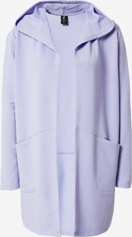 Veste de survêtement SKECHERS en violet : devant