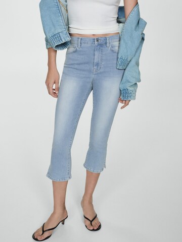 MANGO Slimfit Jeans 'Priscila' i blå: framsida