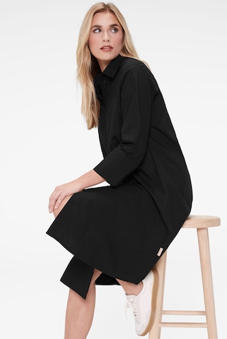 SENSES.THE LABEL Shirt Dress in Black