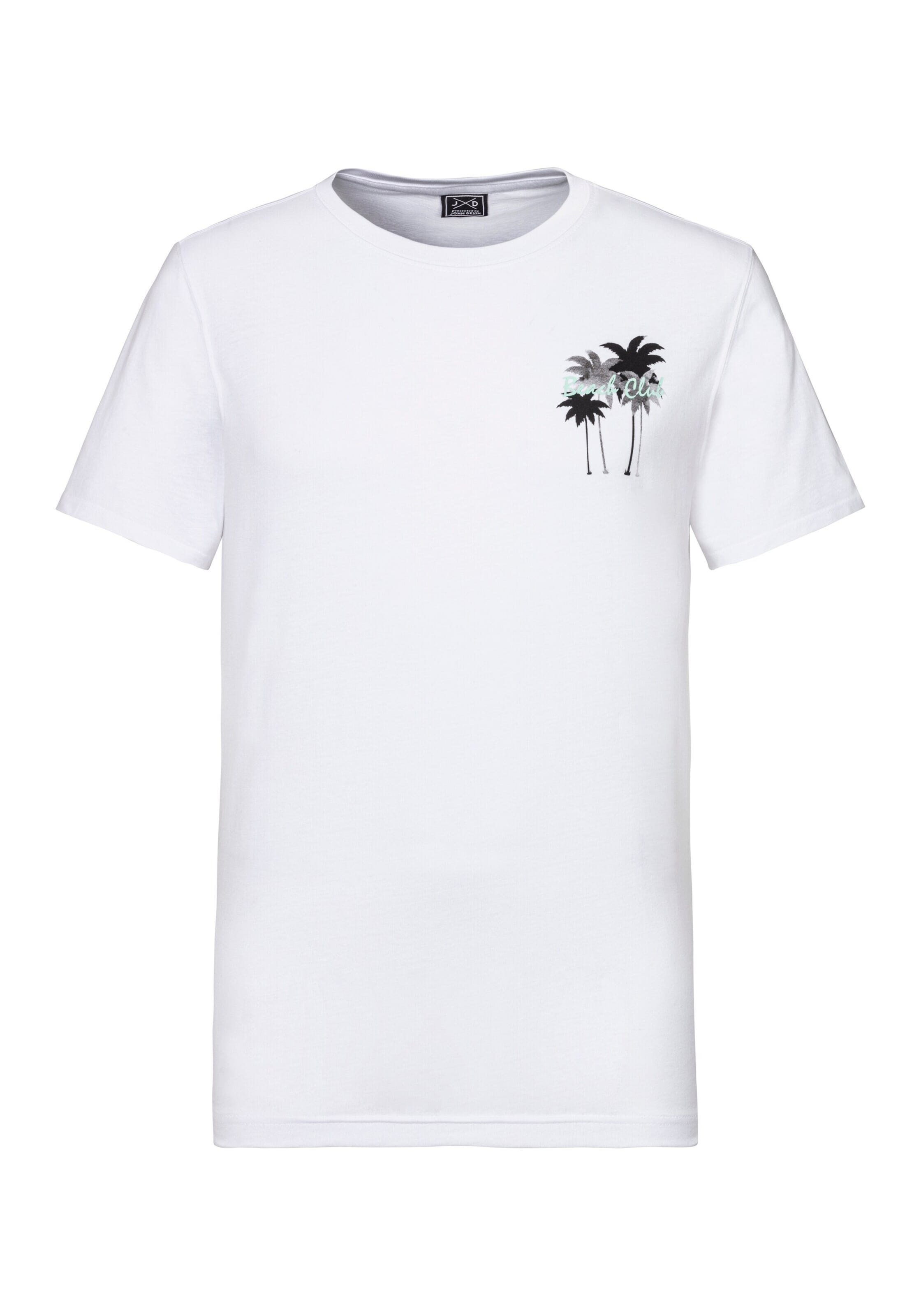 BEACH TIME Shirt in White: front