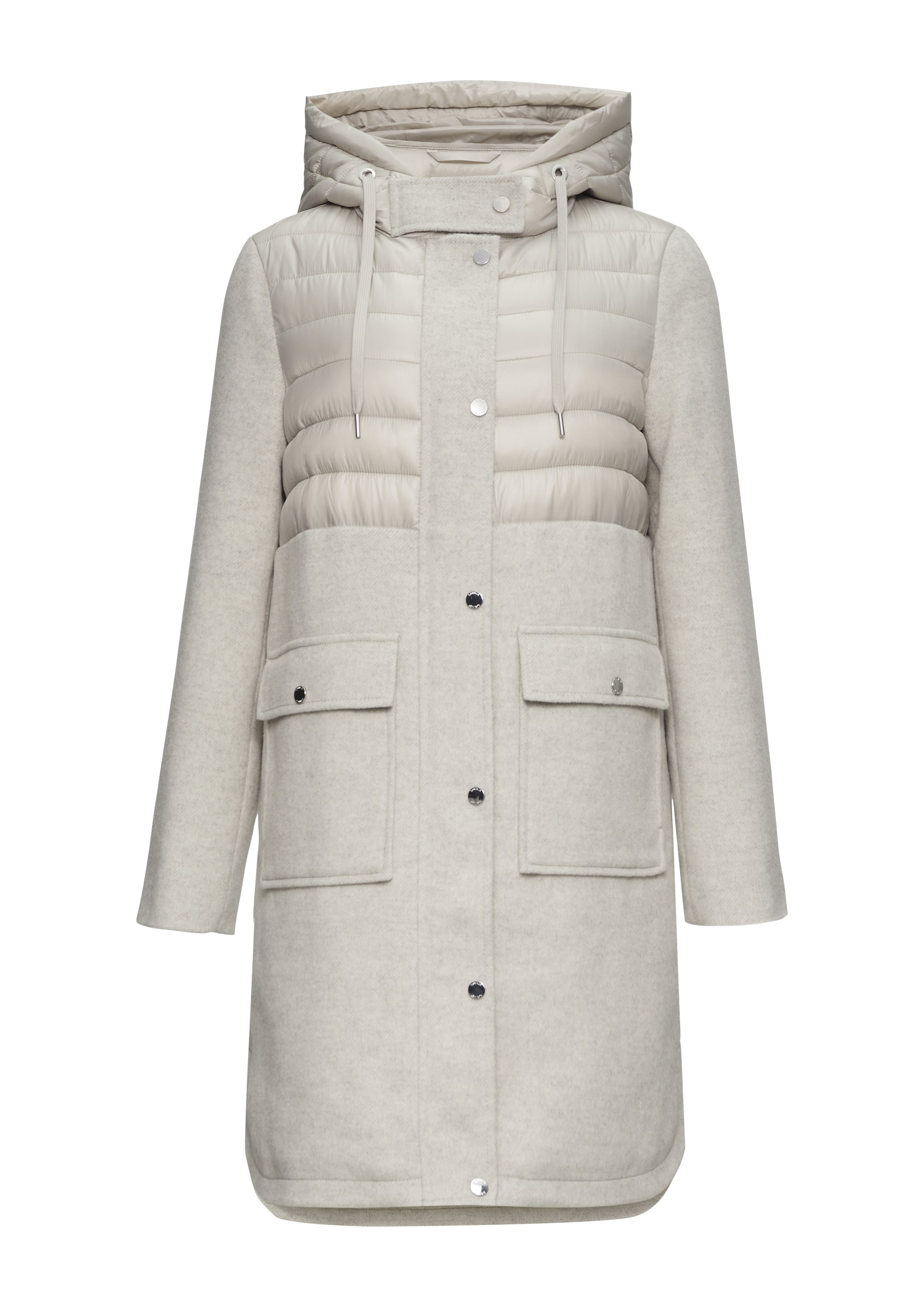 s.Oliver Übergangsmantel in Grau: Vorderseite