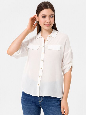 Dandalo Bluse in Beige