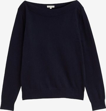 TOM TAILOR Sweater in Blue: front