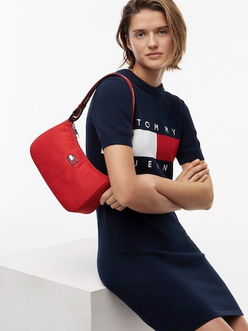 Sac bandoulière 'ESS DAILY' Tommy Jeans en rouge