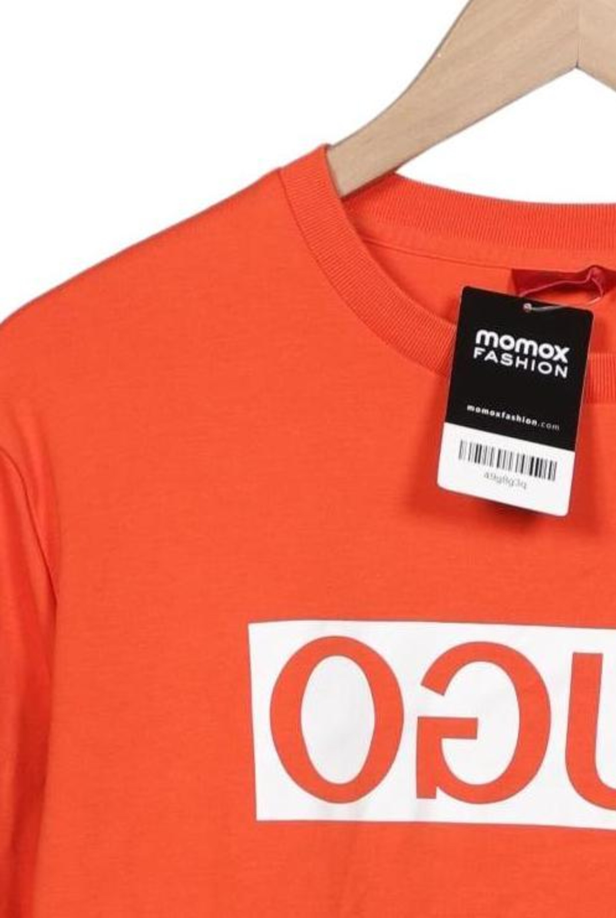 HUGO Sweatshirt & Zip-Up Hoodie in M in Orange