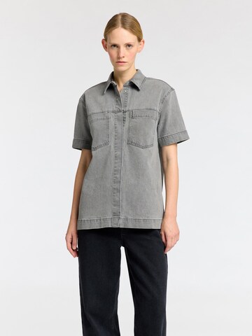 SELECTED FEMME Bluse i grå: forside
