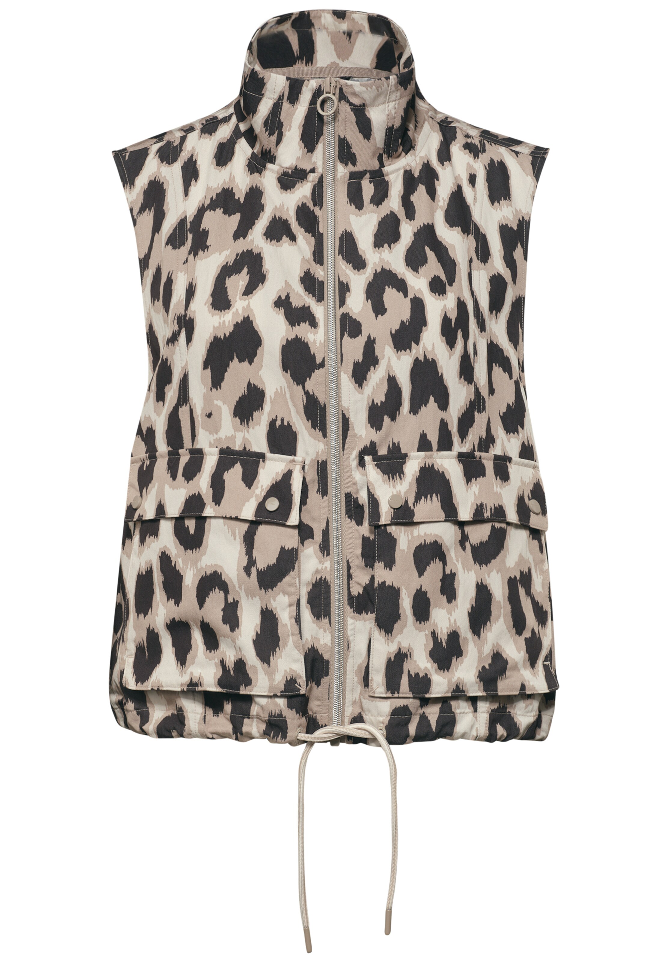 STREET ONE Weste in Beige: Vorderseite