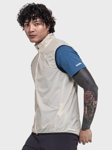 Schöffel Bodywarmer ' Bike Vest Style Cannobio MNS ' in Wit