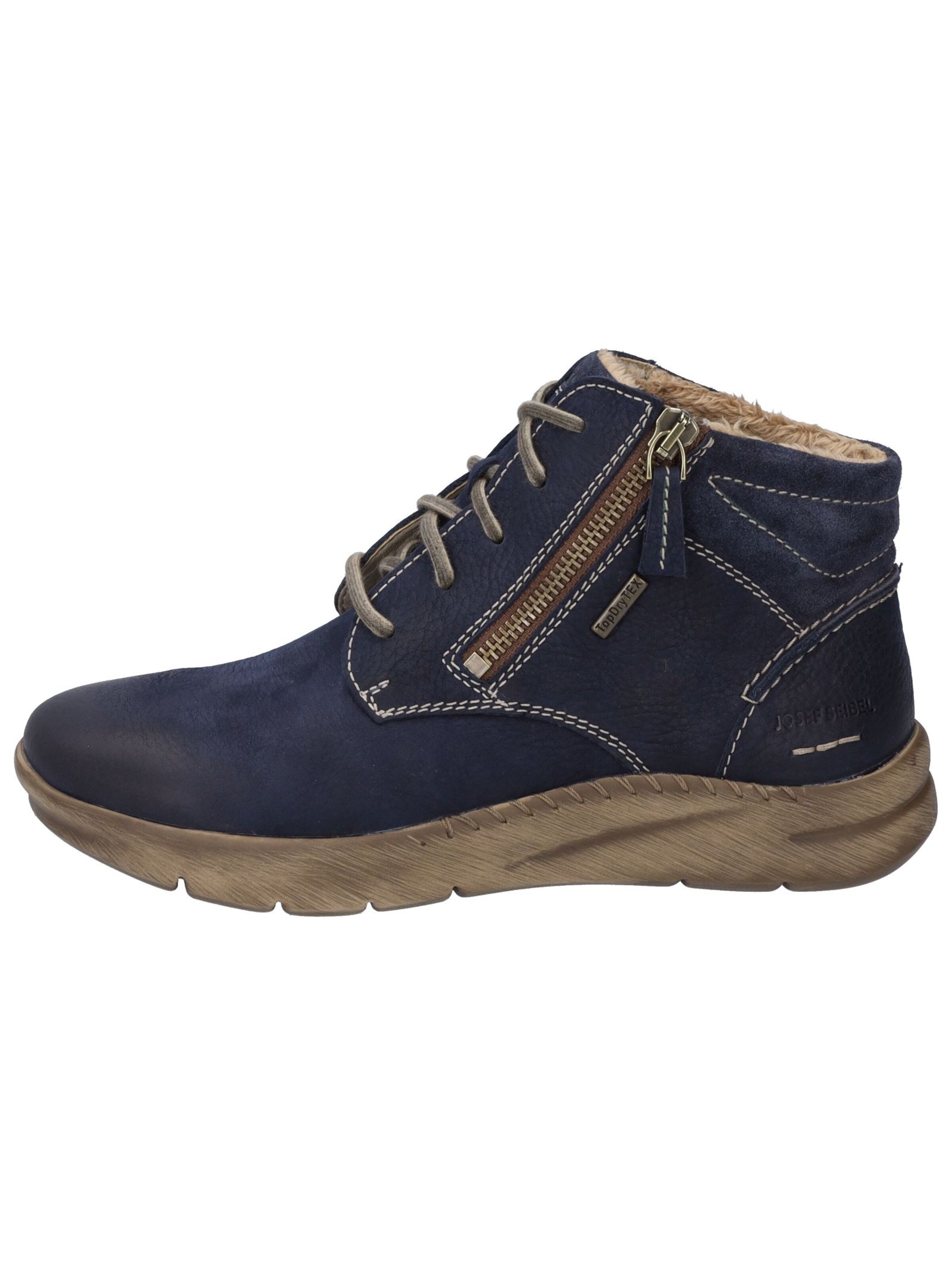 JOSEF SEIBEL Schnürstiefelette 'Conny' in Blau