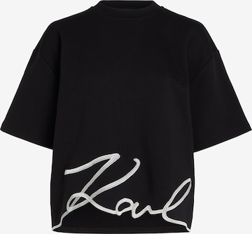 Karl Lagerfeld Свитшот в Черный: спереди
