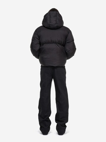 ENRAGE - Chaqueta de invierno 'FIREMAN PUFFER JACKET - BLACK' en negro