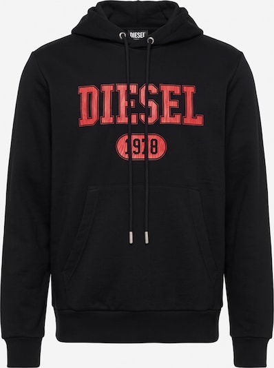 DIESEL Sweatshirt 'S-GINN-HOOD-K25' in L in Black, Item view