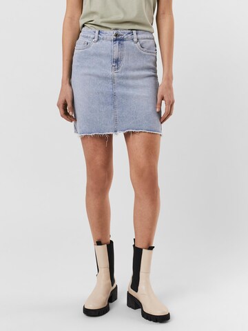 VERO MODA Rok 'Faith' in Blauw: voorkant