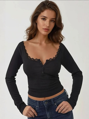 Hiccup - Camisa em preto: frente