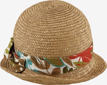 Seeberger Hut oder Mütze 50 in Beige: Vorderseite