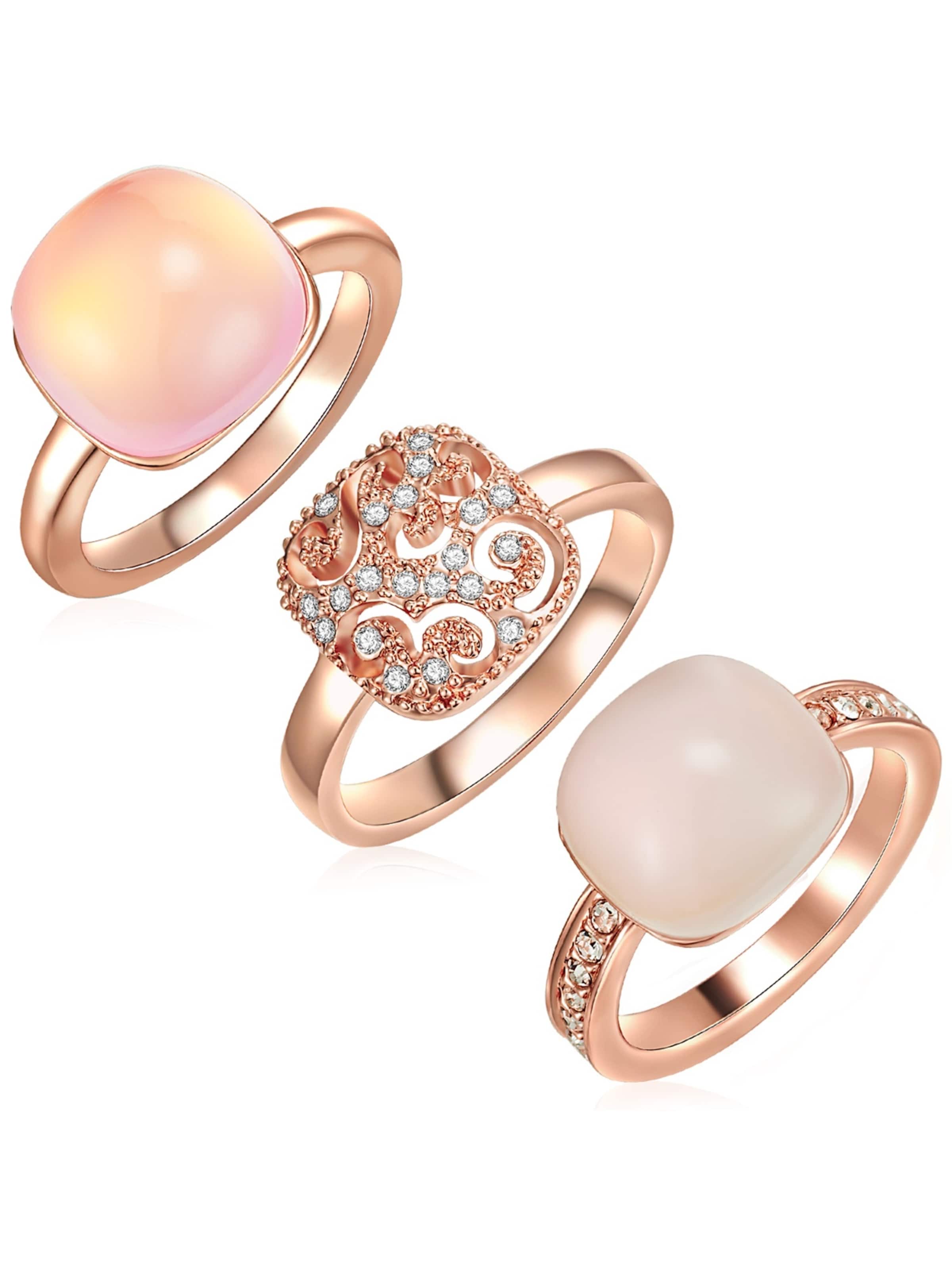 Lulu & Jane Ring in Goud: voorkant