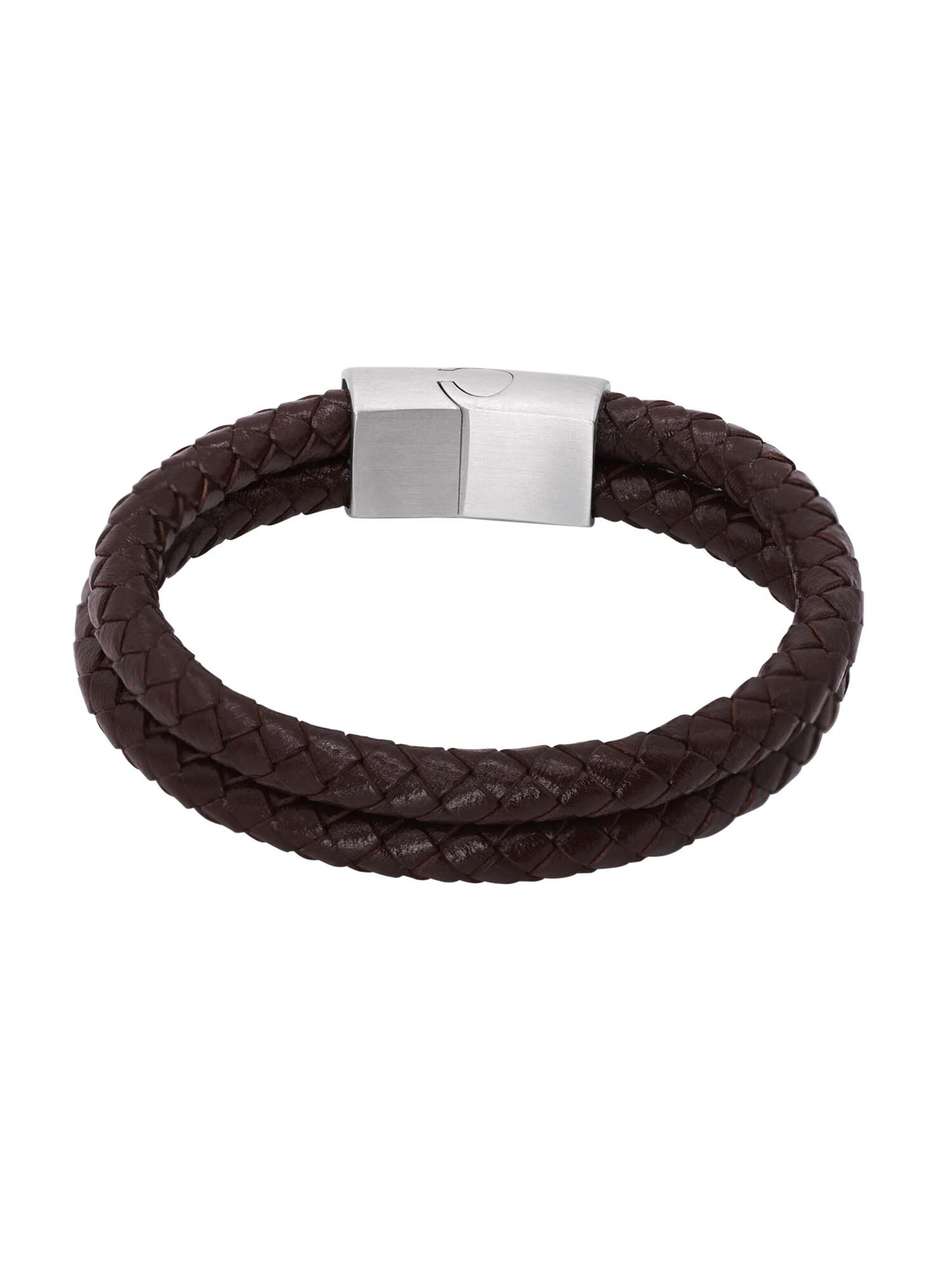 Heideman Armband 'Ignis' in Braun: Vorderseite