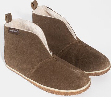 Minnetonka - Botas 'Tamson' em castanho