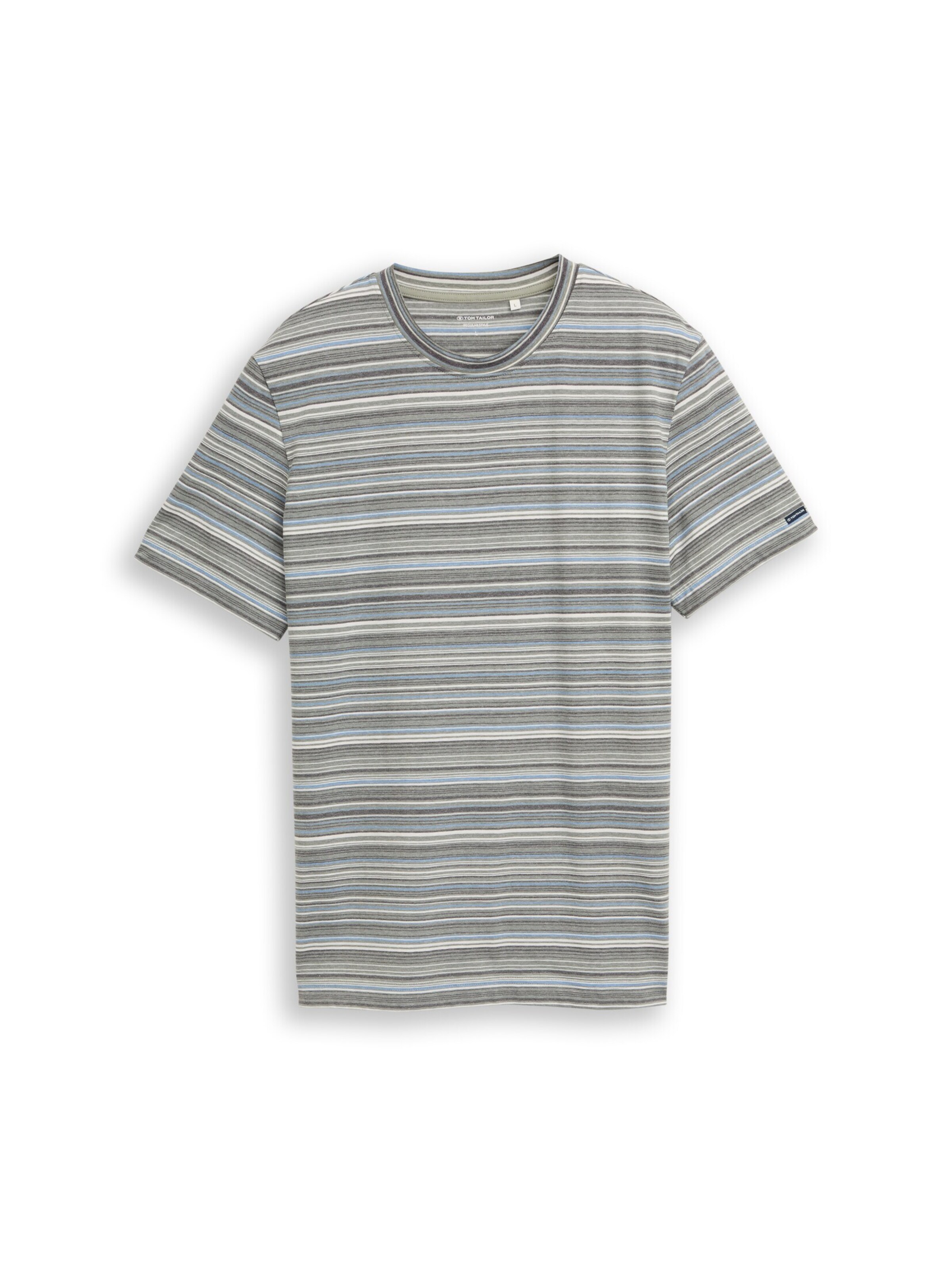 TOM TAILOR T-Shirt in Grau: Vorderseite