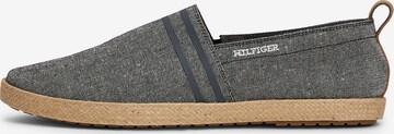 Espadrilles TOMMY HILFIGER en gris : devant