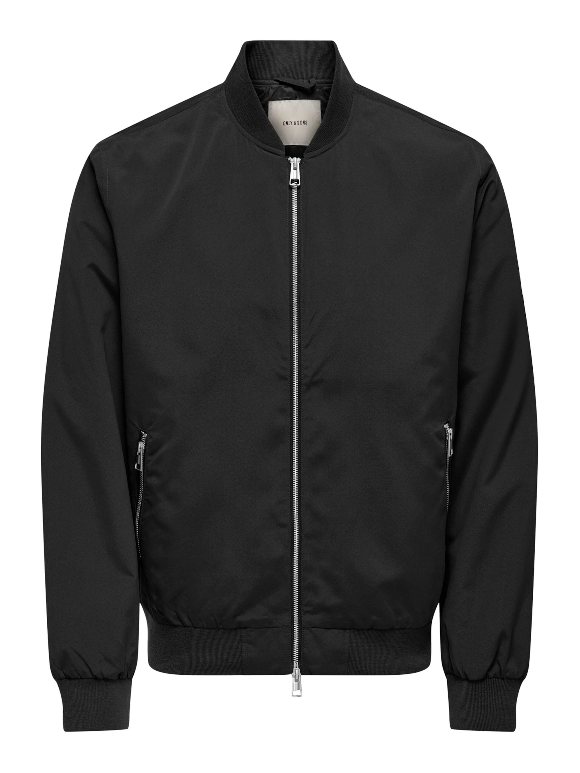 Veste mi-saison 'ONSLANDO' Only & Sons en noir : devant