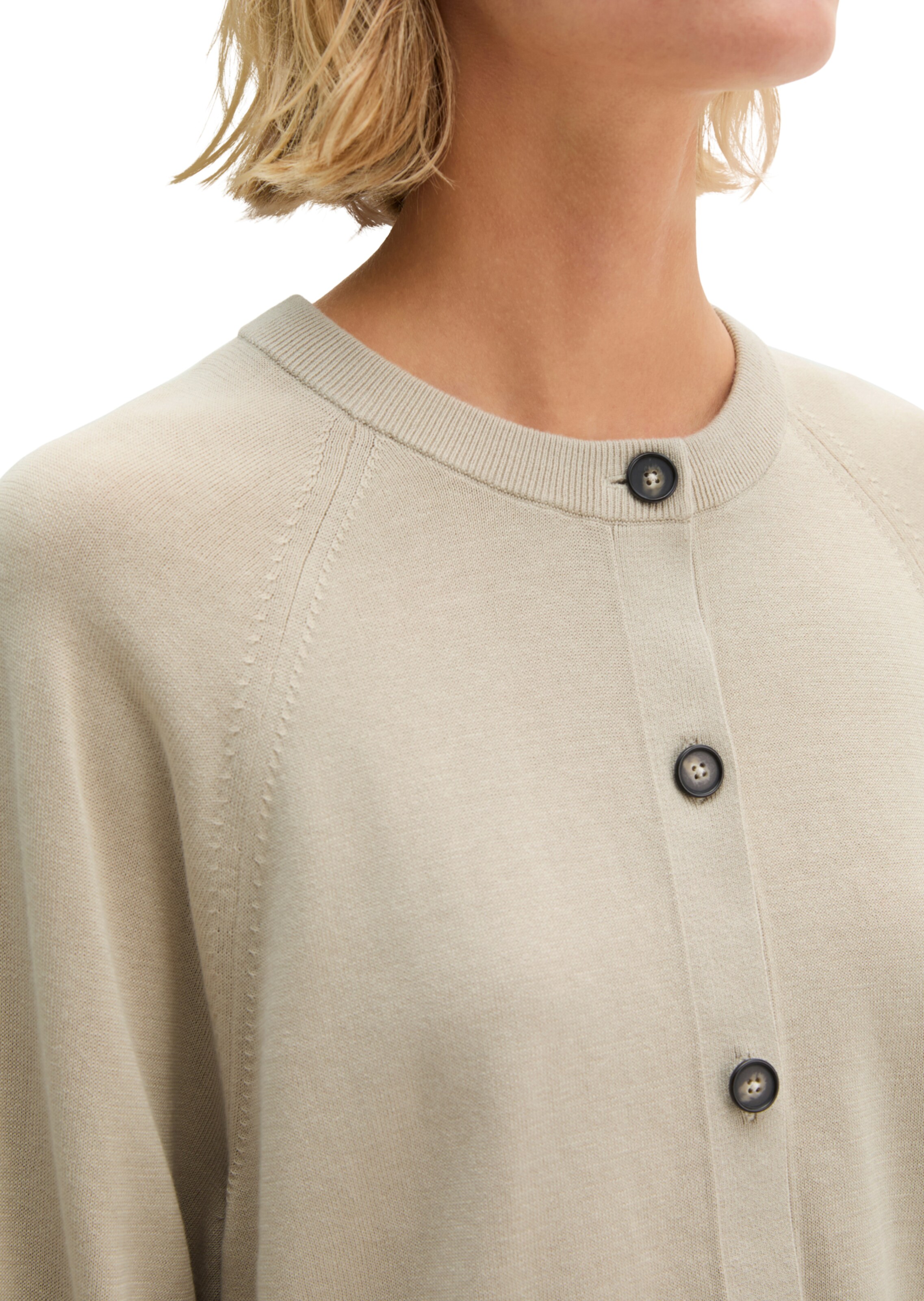 Marc O'Polo Strickjacke in Beige