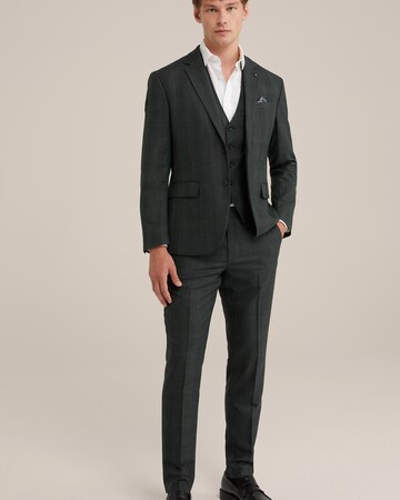 WE Fashion Slimfit Pantalon in Grijs