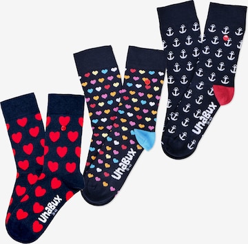 UNABUX Socks ' Mix ' in Mixed colors: front